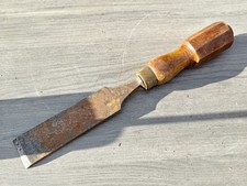 VINTAGE I SORBY CAST STEEL CARPENTERS CHISEL WOODWORKING HAND TOOL