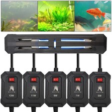 Aquarium Submersible UV Light Sterilizer Pond Fish Tank Germicidal Clean Lamp UK