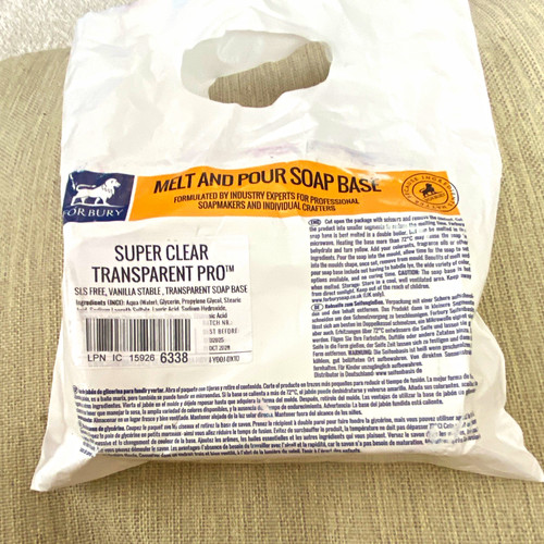 Forbury clear melt pour - melt, &