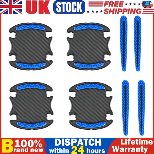 8pcs blue reflective stickers - reflective,