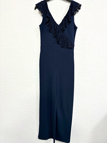 Quiz navy lace - quiz, v-neck