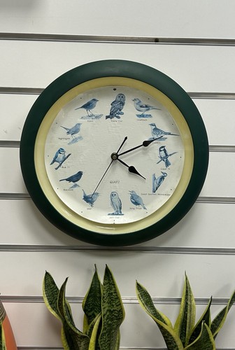 Quarts bird wall clock - bird,
