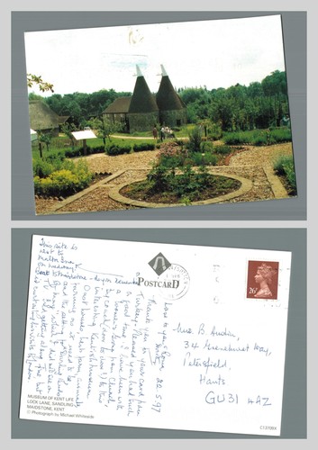 Postcard museum kent life - museum,