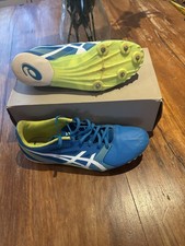 ASICS Spikes Running Shoes Track And Field With Box  size 8.5 (read description)