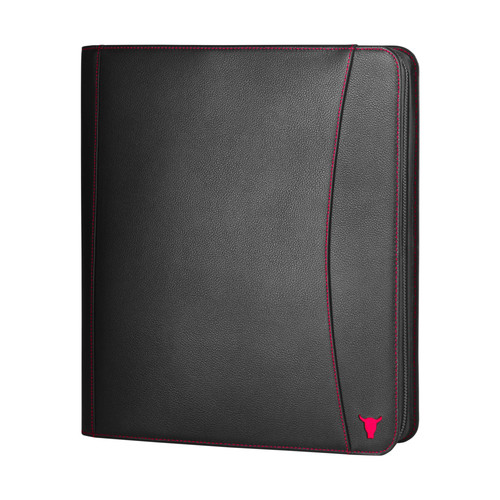 Leather zipped conference - zipped,