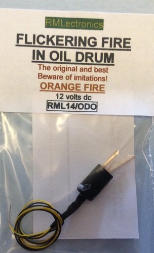 Flickering fire oil - flickering,