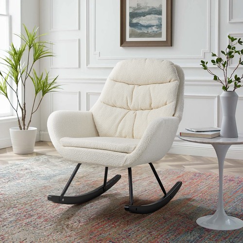 Upholstered rocking chair - rocking,