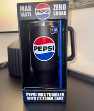 NEW Pepsi Max Steel Tumbler