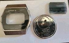 Vintage Citizen Digital Chronograph Calendar Case And LCD