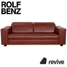 Rolf Benz Leather Three-Seater