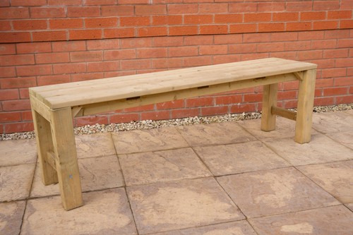 Forest garden dining bench - garden,