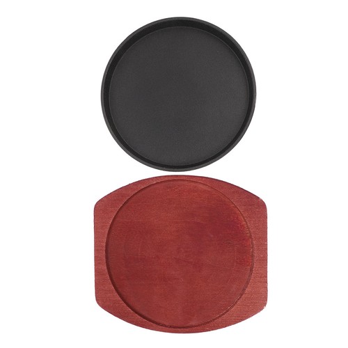 Cast iron steak - steak, plate