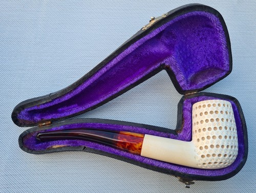 Antique meerschaum estate pipe - estate,