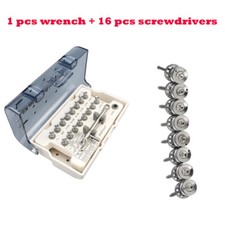 Dental Universal Implant Prosthetic Kit Torque Wrench Screw Driver Remover W/Box