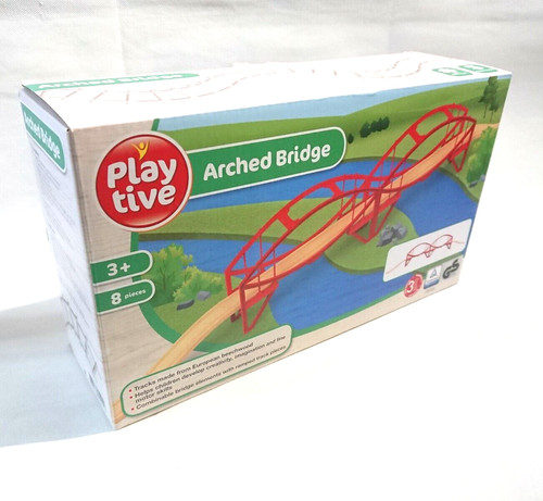 Wooden railway train play - railway,