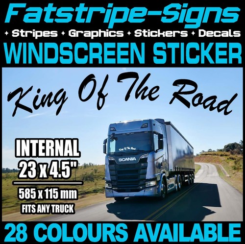 King the road - of, truck