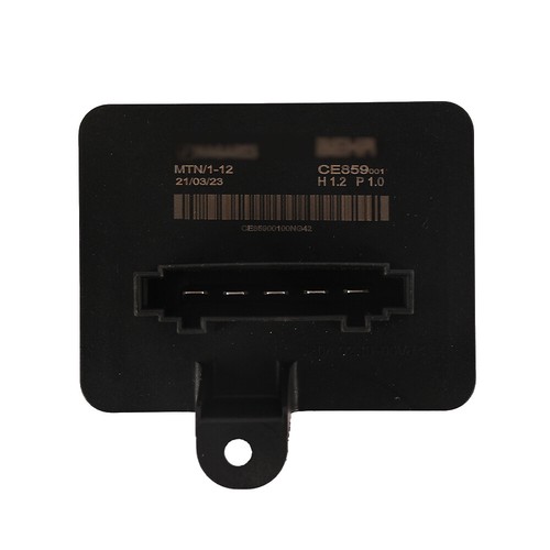 Heater blower motor - blower, resistor
