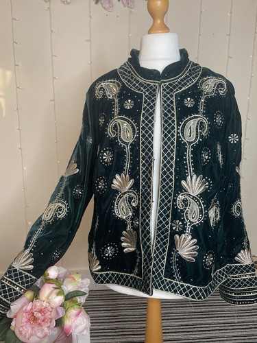 Monsoon velvet embroidered - monsoon,