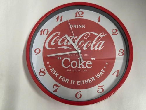 Coca cola wall clock - coca-cola,