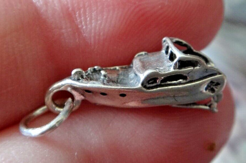 Sterling silver 9x20mm - sterling, 3d