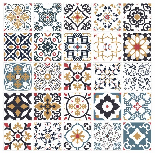 Tile stickers mosaic - tile, transfers