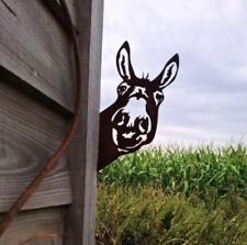 Laser Cut Garden Art Donkey