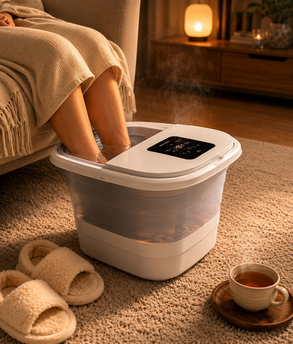 Foldable electric foot spa - electric,