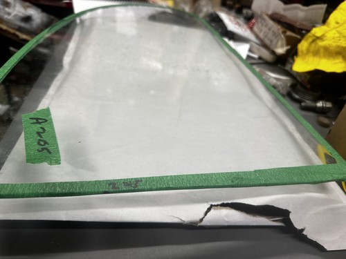Bristol 400 windscreen - windscreen, glass