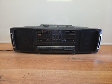 JVC PC-W150 Vintage 80s/90s Stereo Boombox with Radio, Cassette Tape