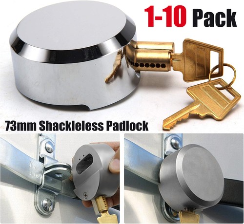 Shackleless padlock heavy - shackleless, van