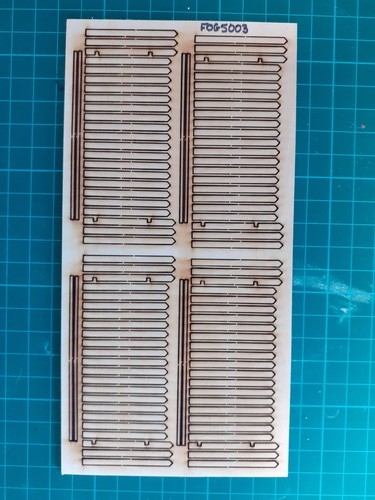 Fog models scale wooden - models,