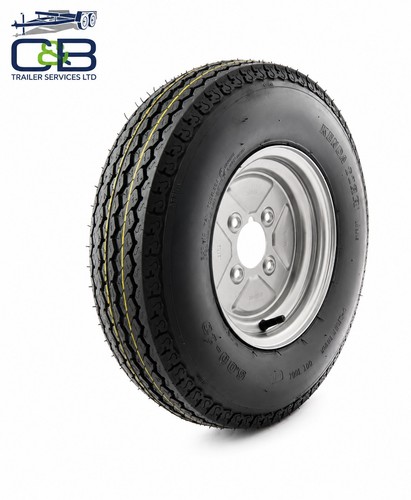 Trailer wheel and tyre - 10",
