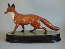 LARGE COLLECTABLE BESWICK FARM COUNTRYSIDE FOX HUNT HUNTING PLINTH 1016A FREE UK