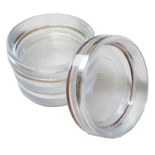 Clear Plastic Heavy Duty Castor Cups Carpet Floor Chair Sofa Furniture Protector