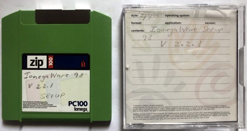 Iomega zip 100 zip100 - iomega,