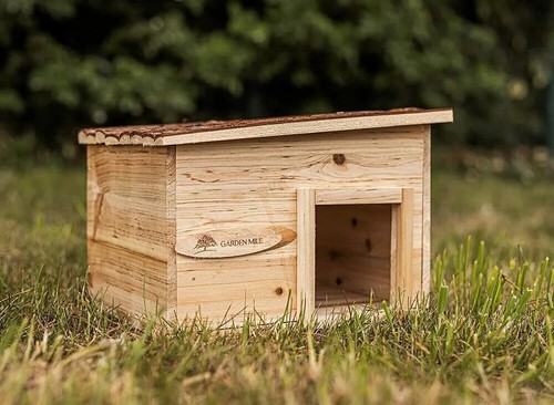 Garden mile hedgehog house - mile,
