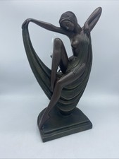 Bronze Effect Crosa Nude Lady