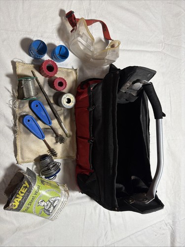 Soldering bag and tool job - bag, lot