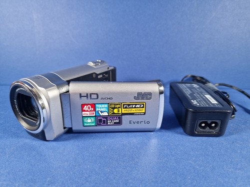 Silver jvc everio hm445bek - everio, gz-hm445bek