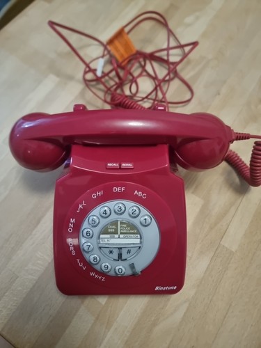 Binatone red push button - binatone,
