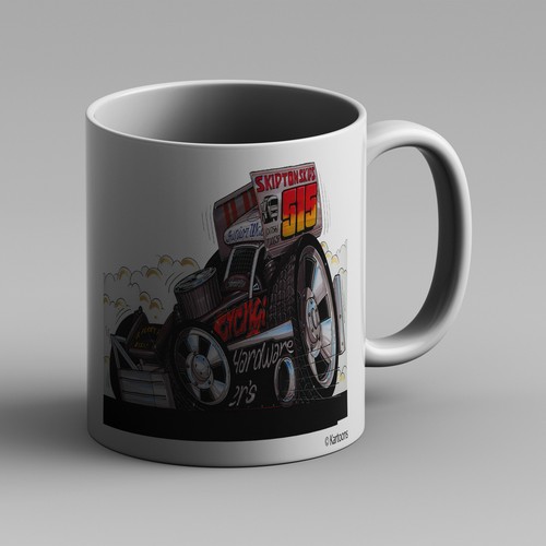 Kartoons koolart mug stock - mug,