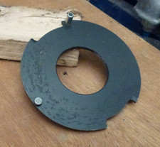 De Vere flat enlarger lens mount 4.5" 114mm flange 50mm m50 thread for 504 metal