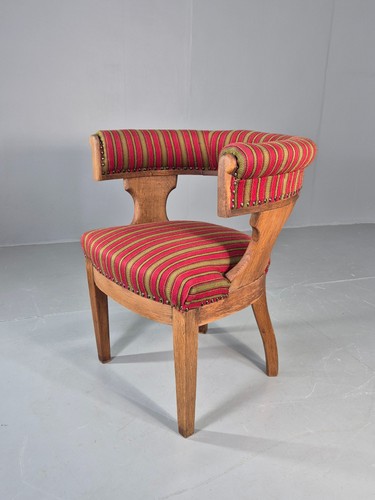 Antique danish library chair - antique,