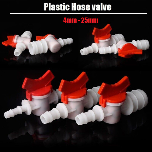 4mm 25mm barb end plastic - 4mm-25mm,