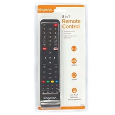 8-in-1 Universal Remote TV Control for All Devices Replacement Controller AAA UK