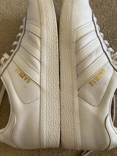 Adidas gazelle leather white - gazelle,