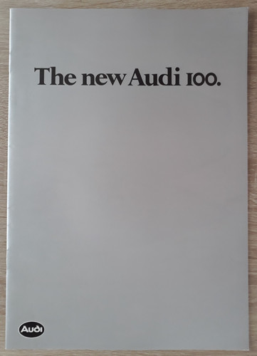 Audi 100 saloon brochure - saloon,