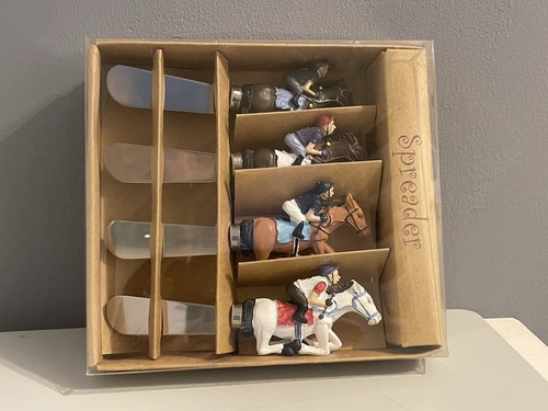 Horse racing butter spreaders - racing,