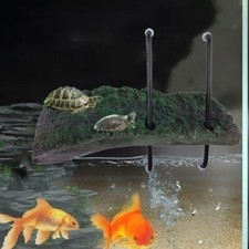 Aquarium Tank Floating Turtle Climb Dock Pier Basking Terrace Island Platform UK