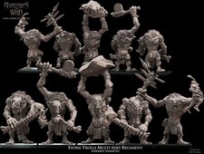 Stone Trolls Multi-Part x5 -